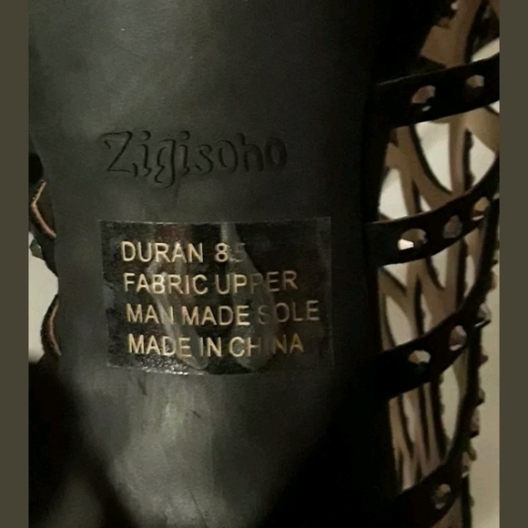 Zigi Soho "Duran" black faux suede stiletto NWOT - Picture 7 of 8